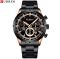 Чоловічий годинник CURREN black+gold