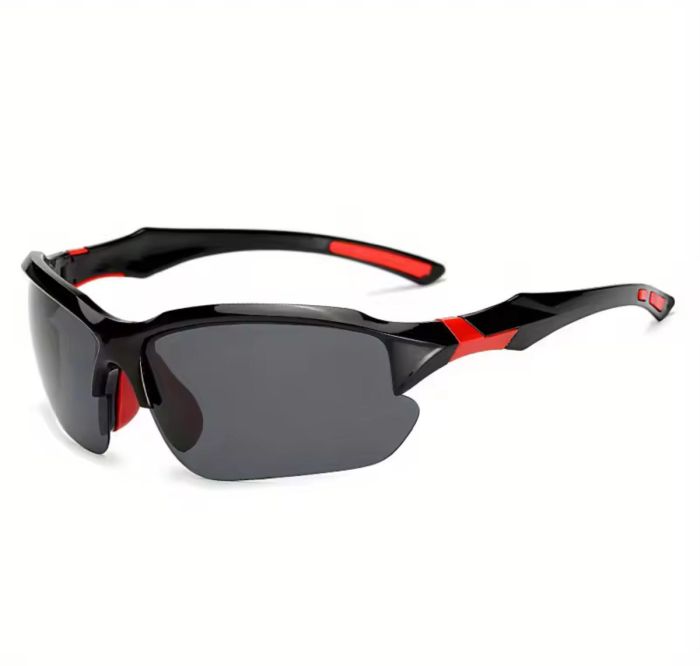 Захисні окуляри з поляризацією  black and red