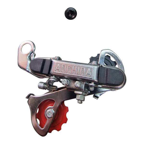 Переключатель скоростей велосипеда задний бюджетный с болтом