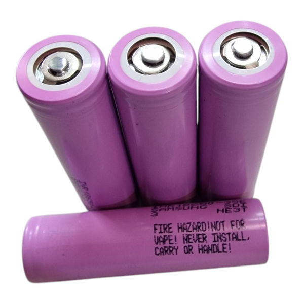 Акумулятор 18650 Li-Ion Samsung INR18650-35E, 3350-3500 нові напайкой 23рік