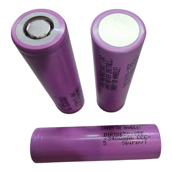 Акумулятор 18650 Li-Ion Samsung INR18650-35E, 3350-3500 нові 2025рік