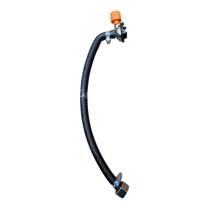 Шланг-перехідник для заправлення цангових газових туристичних балонів