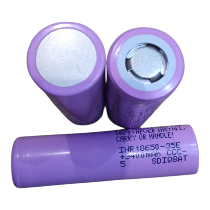 Акумулятор 18650 Li-Ion Samsung INR18650-35E, 3350-3500 нові 2025рік