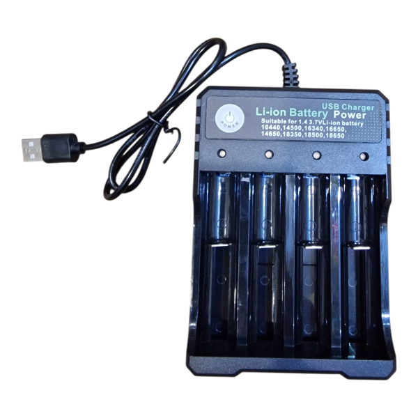 Зарядне для 18650 акумуляторів універсальна