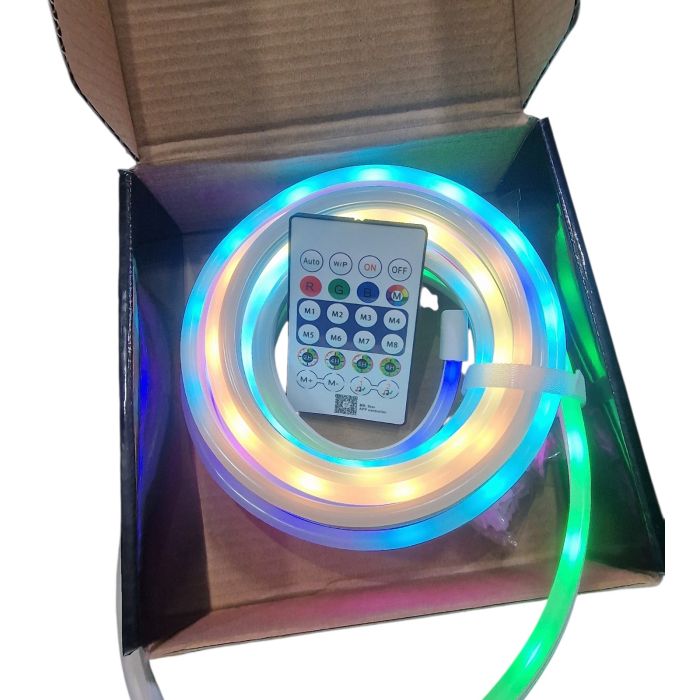 Світлодіодна LED стрічка RGB 5 м Розумна неонова стрічка Гнучкий неон
