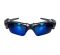 Сонцезахисні спортивні окуляри 2в1 з Bluetooth навушниками та гарнітурою сині