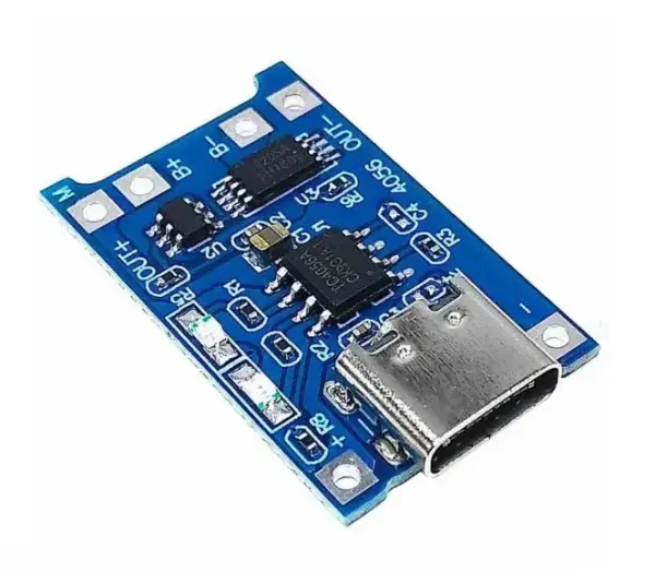 Модуль TP4056 Type-C контролер заряду 5V 1A батарей Li-ion з функцією захисту