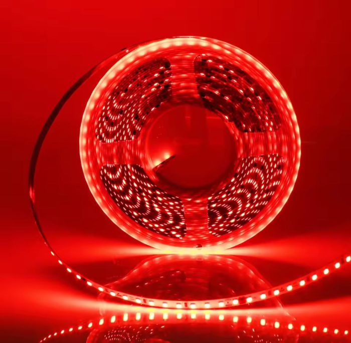 Led стрічка  220-2835-120-NW 220В IP68 Червона 5 метрів