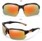 Спортивні поляризаційні окуляри для спорту black and orange