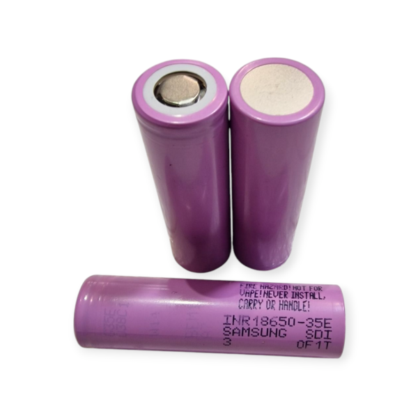 Акумулятор 18650 Li-Ion Samsung INR18650-35E, 3350-3500 нові 2024