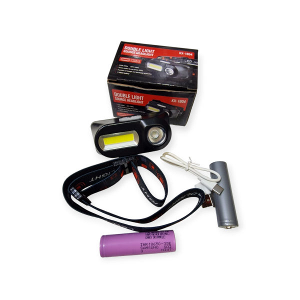 Налобний ліхтар Baifei KX-1804A Type-C +samsung35E 25рік