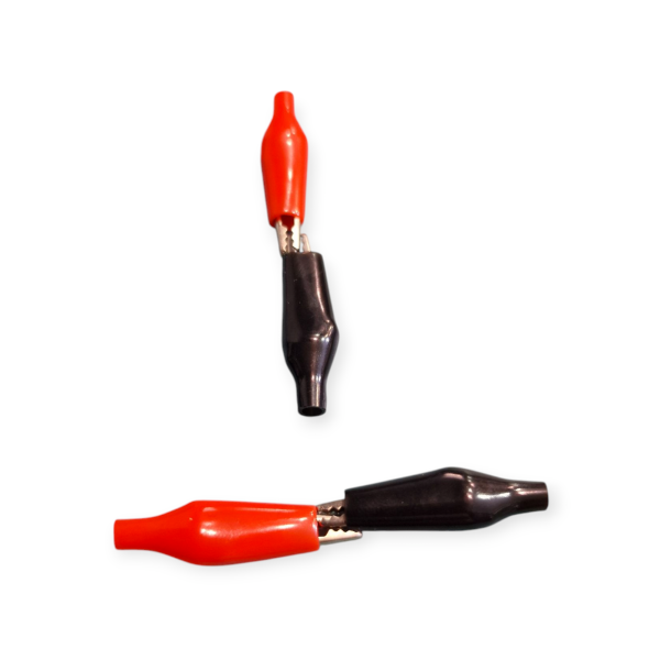 Краби Затискач крокодил 27мм в ізоляції пара