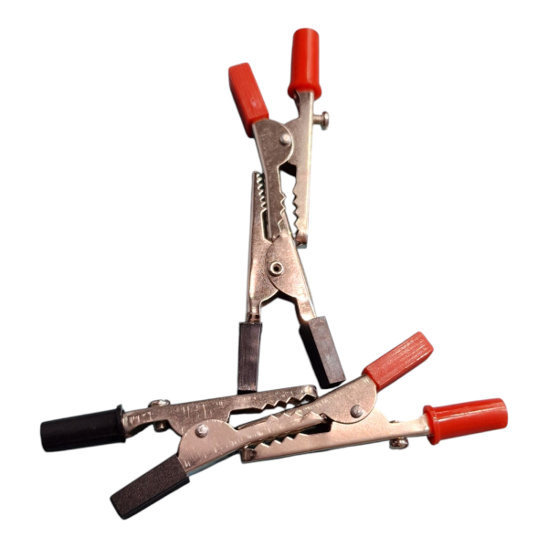 Краби Затискач крокодил 55мм в ізоляції пара для мультіметра 50мм