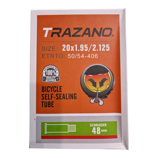 Камера велосипедна 20д AV (48 мм) з антипрокольним гелем