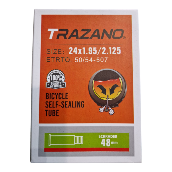 Камера велосипедна 24д AV (48 мм) з антипрокольним гелем