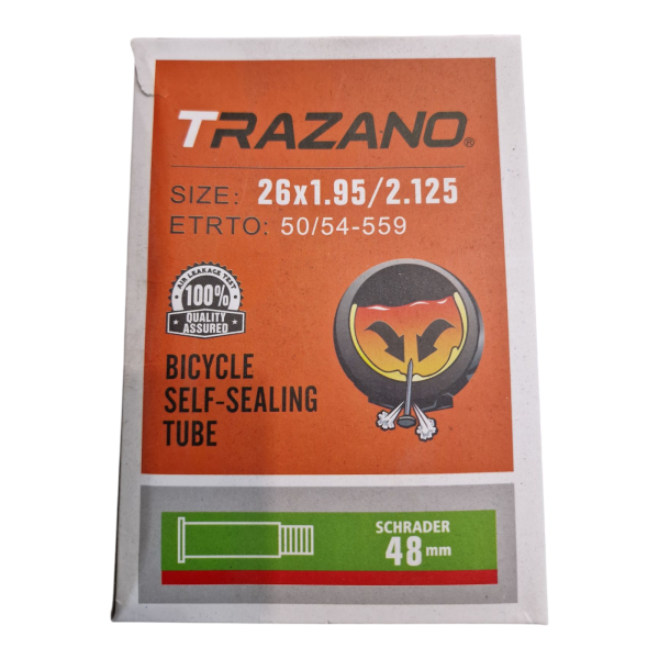 Камера велосипедна 26д AV (48 мм) з антипрокольним гелем