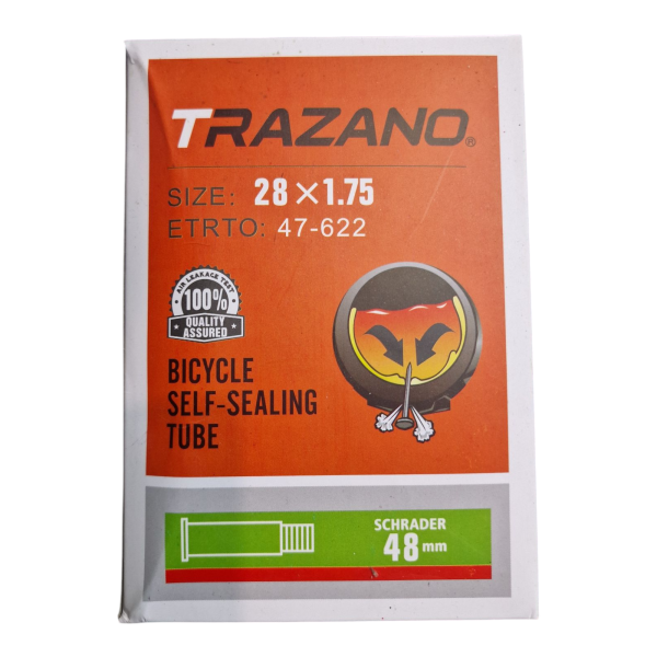 Камера велосипедна 28д AV (48 мм) з антипрокольним гелем