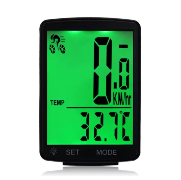 Велосипедний бездротовий комп’ютер спідометр з підсвіткою